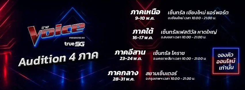 The Voice & The Voice Teen 2026 — Audition Round Reserve ภาพที่ 2